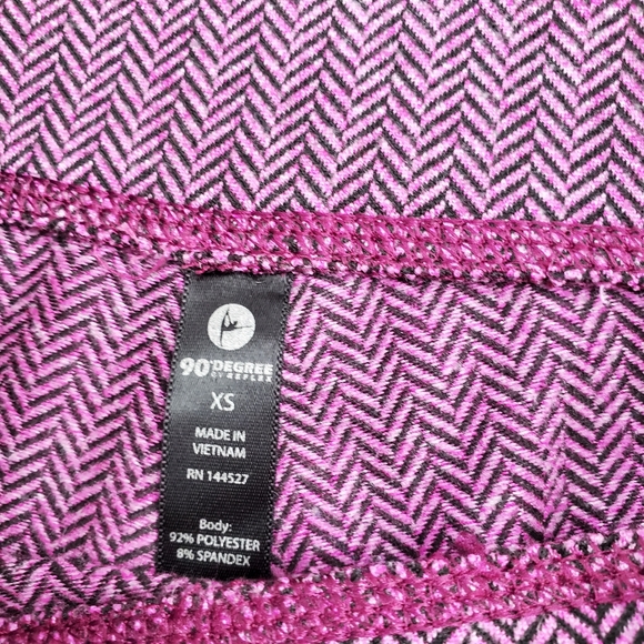 90 Degrees by Reflex Workout Leggings - Picture 3 of 7